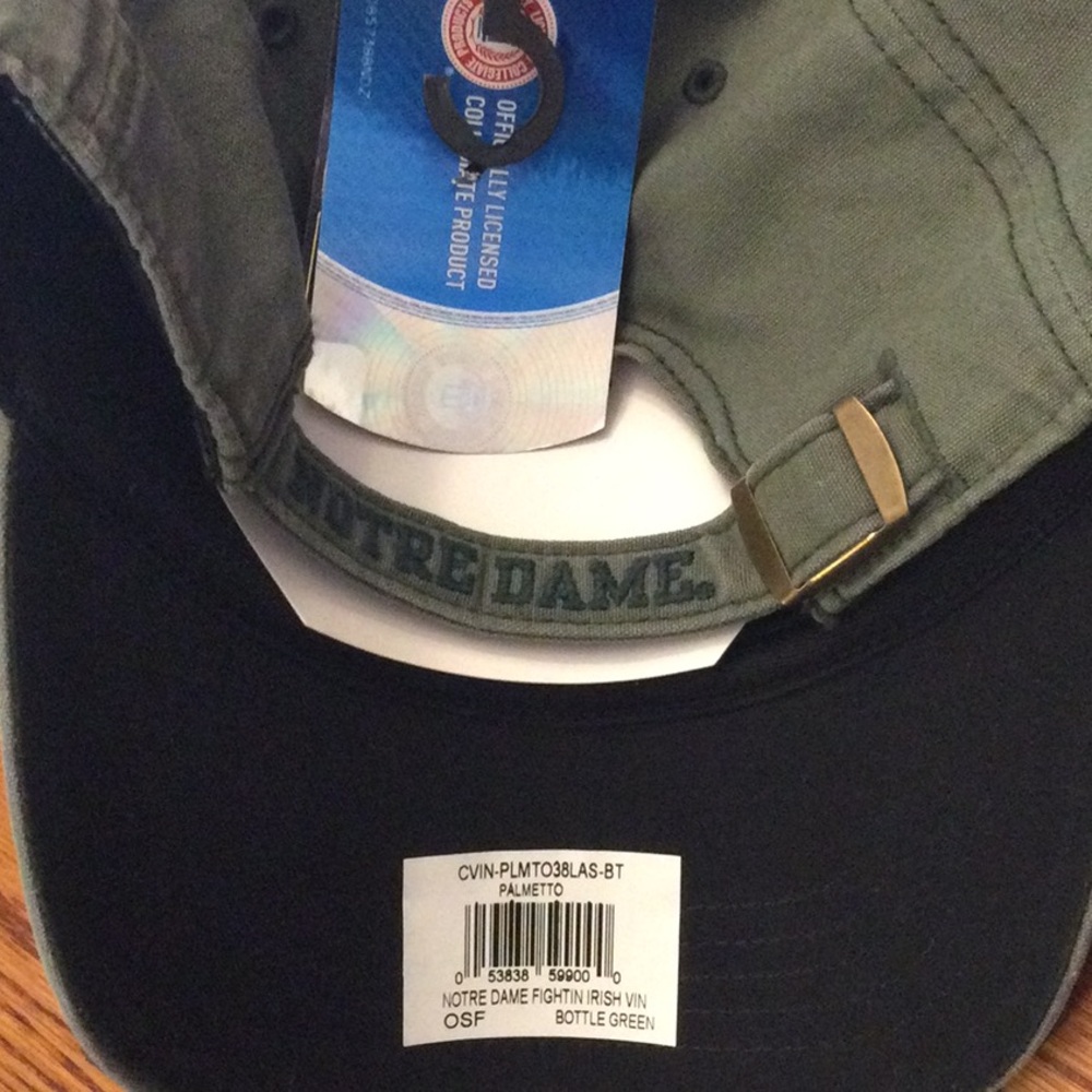 3 Notre Dame baseball hats all new - Picture 4 of 5